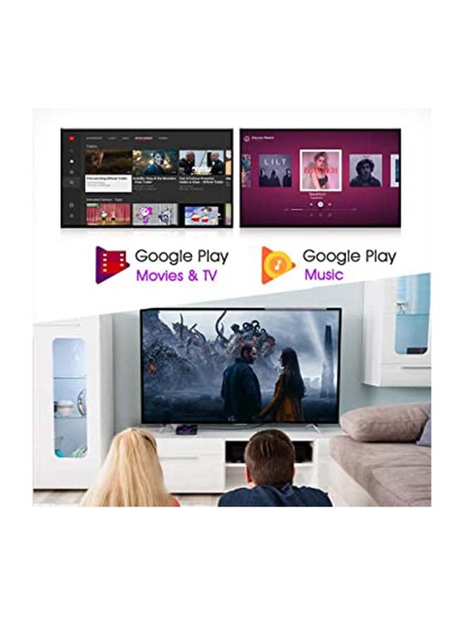H96 - Magic Color Android 10 TV Box 4GB RAM/64GB ROM H96 MAX Black/Purple - Image 1