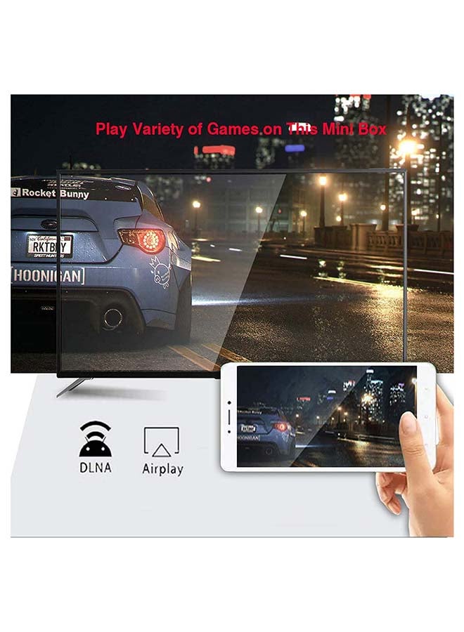 H96 - Magic Color Android 10 TV Box 4GB RAM/64GB ROM H96 MAX Black/Purple - Image 1