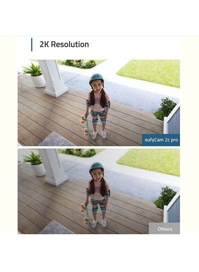 eufy - Security Cam 2C Pro 2K Camera Add On, 180-Day Battery - Image 1