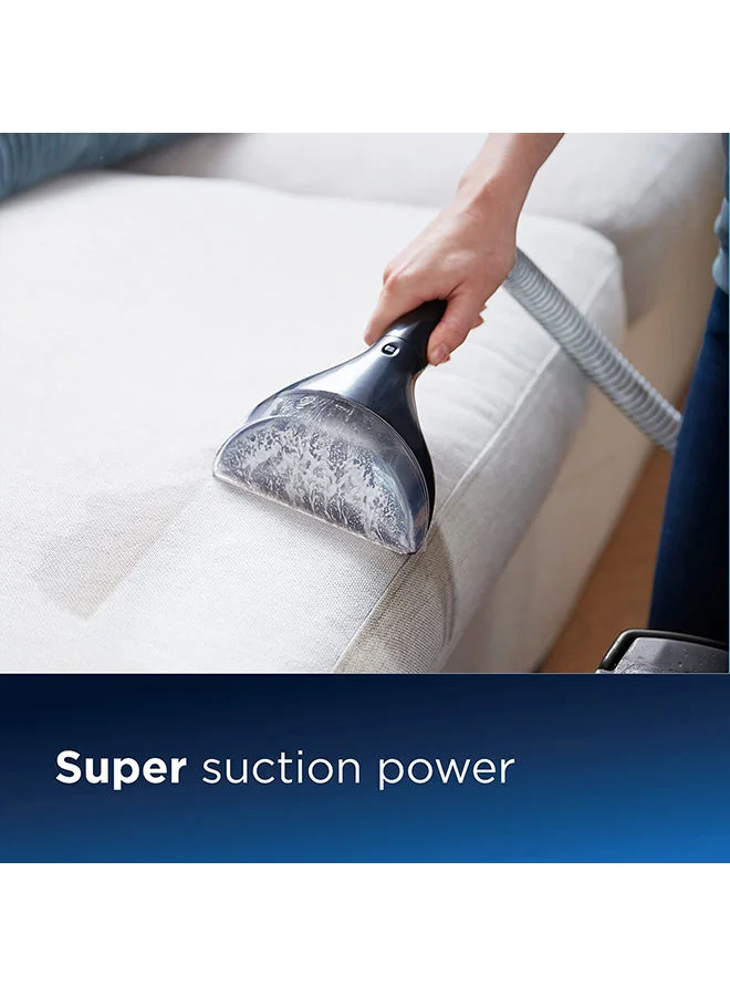 Bissell Professional Deep Cleaner SpotClean PRO Carpet & Upholstery Cleaner: Advanced Stain Removal Technology, Versatile Cleaning Anywhere, Powerful Performance with Superior Suction and Large Removable Water Tanks 2.8 L 750 W ‎1558E Black