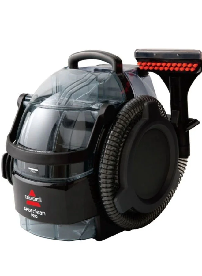 Bissell Professional Deep Cleaner SpotClean PRO Carpet & Upholstery Cleaner: Advanced Stain Removal Technology, Versatile Cleaning Anywhere, Powerful Performance with Superior Suction and Large Removable Water Tanks 2.8 L 750 W ‎1558E Black