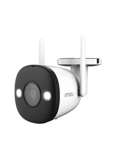 2K Security Camera Outdoor IP67 Surveillance Camera with Full Color Night Vision/ Active Deterrence/ IP Camera with Human Detection/ 2-Way Audio/ Spotlight/ Siren/Bullet 2 4MP