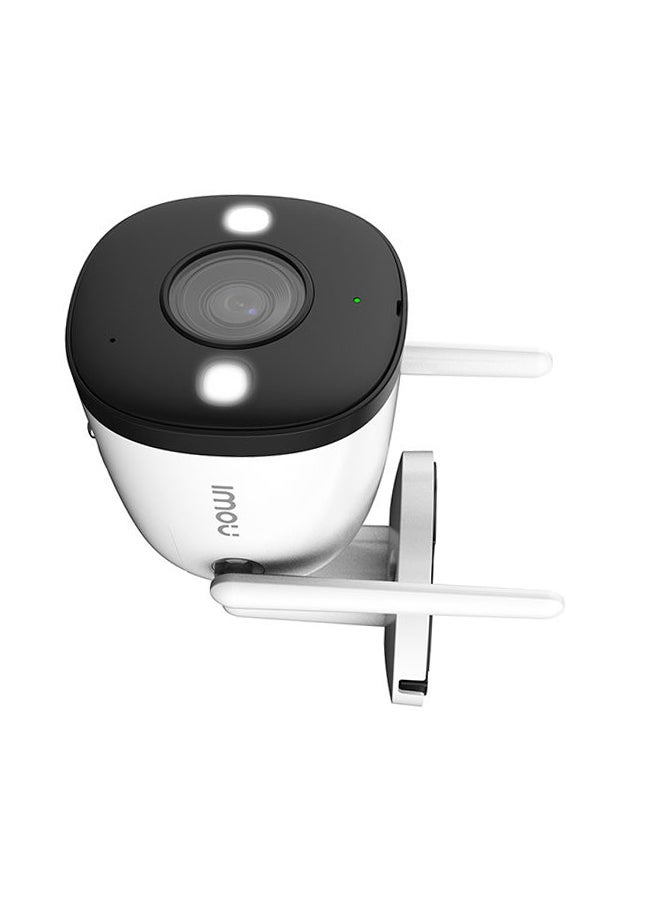 IMOU - 2K Security Camera Outdoor IP67 Surveillance Camera with Full Color Night Vision/ Active Deterrence/ IP Camera with Human Detection/ 2-Way Audio/ Spotlight/ Siren/Bullet 2 4MP - Image 1