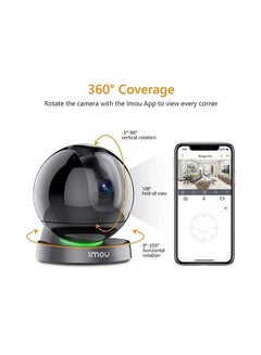 QHD Indoor WIFI Security Camera / Human Detection / Active Deterrence / Night Vision / Smart Tracking / Privacy Mask / 2-Way Audio / Auto-Tour / SD card (up to 256GB) Alarm Notifications / Rex 4MP - v1668435283/N50655958A_2