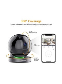 IMOU QHD Indoor WIFI Security Camera / Human Detection / Active Deterrence / Night Vision / Smart Tracking / Privacy Mask / 2-Way Audio / Auto-Tour / SD card (up to 256GB) Alarm Notifications / Rex 4MP  - Image 2