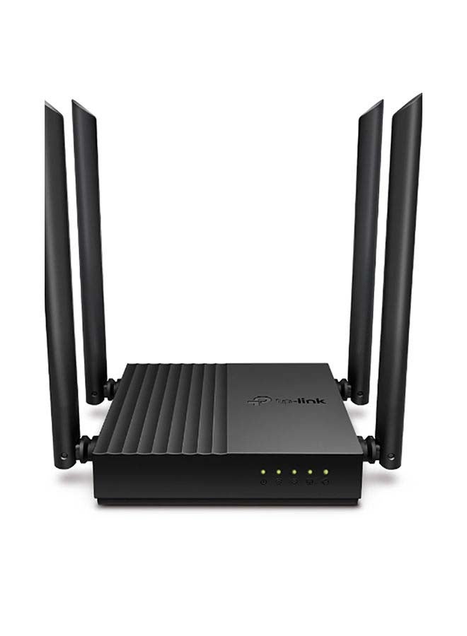 TP-LINK - Archer C64 AC1200 Wireless MU-MIMO WiFi Router Black - Image 1