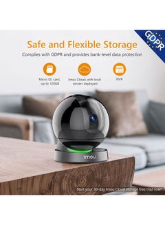 QHD Indoor WIFI Security Camera / Human Detection / Active Deterrence / Night Vision / Smart Tracking / Privacy Mask / 2-Way Audio / Auto-Tour / SD card (up to 256GB) Alarm Notifications / Rex 4MP - v1668435284/N50655958A_6