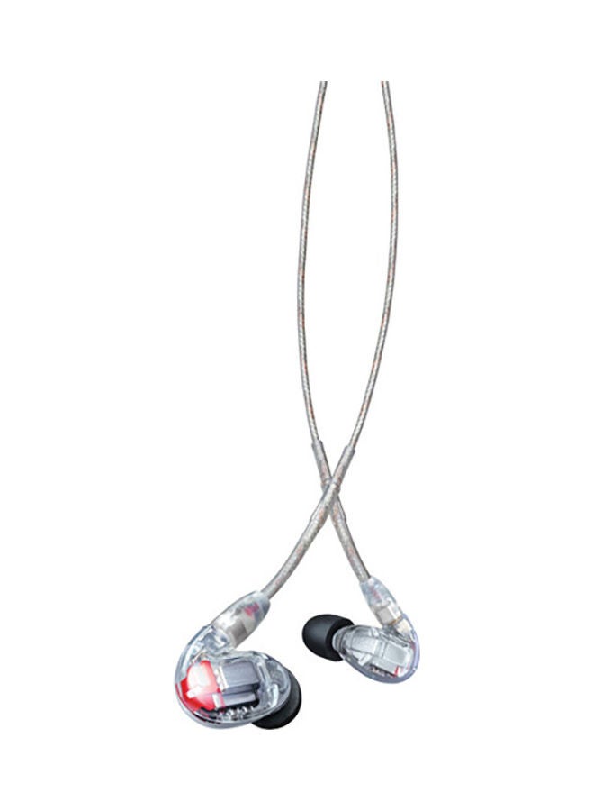 Shure - Shure SE846 Wired Sound Isolating Earphones Gen 2, Secure in-Ear Earbuds, High-End Professional Sound, Hi-Def Four Drivers, Upgraded Sound Filters, Durable Quality, Customizable Frequency - Clear - Image 1