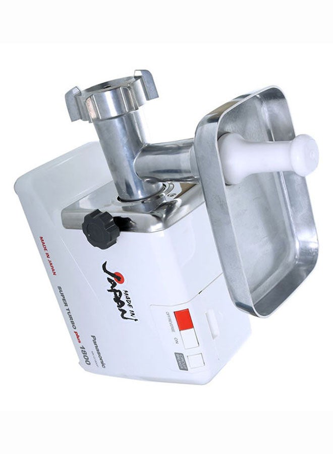 باناسونيك - مفرمة اللحم 1800 W MK-G1800P أبيض - Image 1