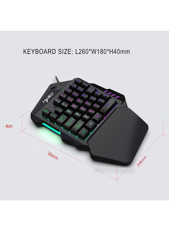 V100 35 Key Gaming Keyboard For PUBG/LOL/CS Gamer -wired - v1668492197/N26669158A_7