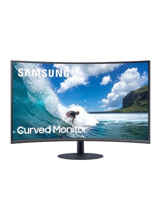 LC27T550FDMXUE 27 inch VA LED Full HD Curved Monitor With 75Hz, AMD FreeSync and DisplayPort HDMI 27inch Black - v1668492201/N38761161A_1