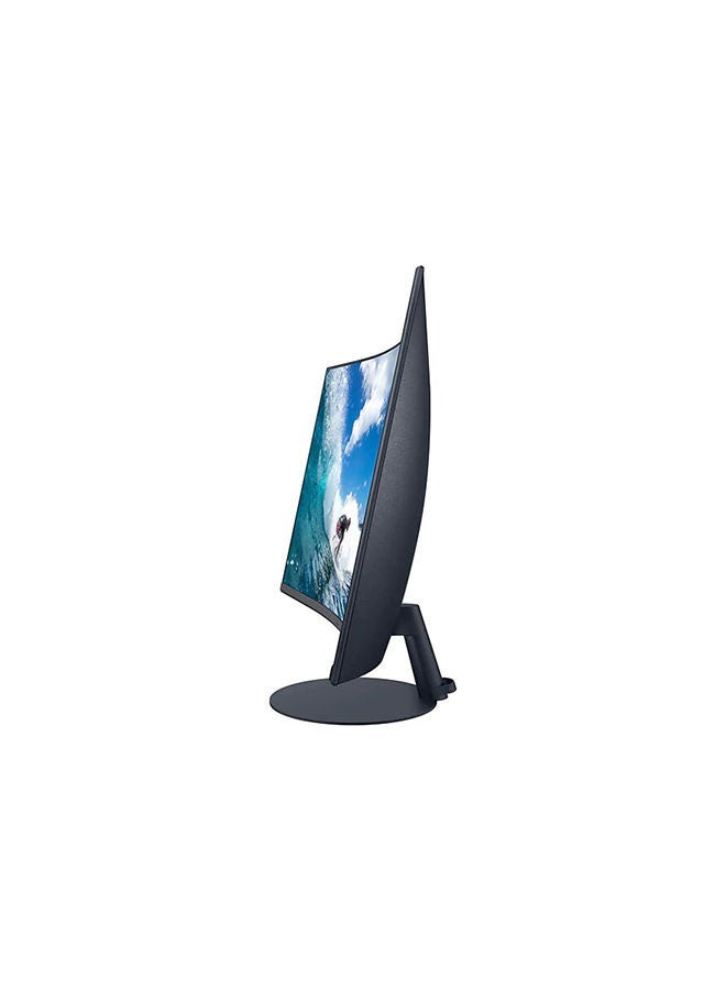 LC27T550FDMXUE 27 inch VA LED Full HD Curved Monitor With 75Hz, AMD FreeSync and DisplayPort HDMI 27inch Black