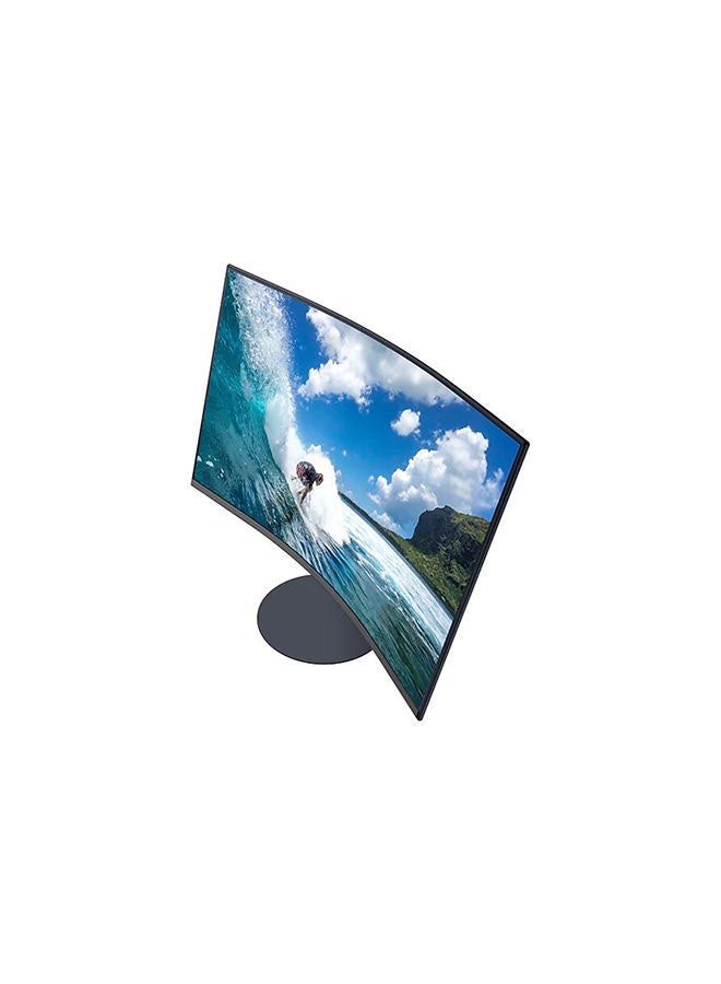 LC27T550FDMXUE 27 inch VA LED Full HD Curved Monitor With 75Hz, AMD FreeSync and DisplayPort HDMI 27inch Black