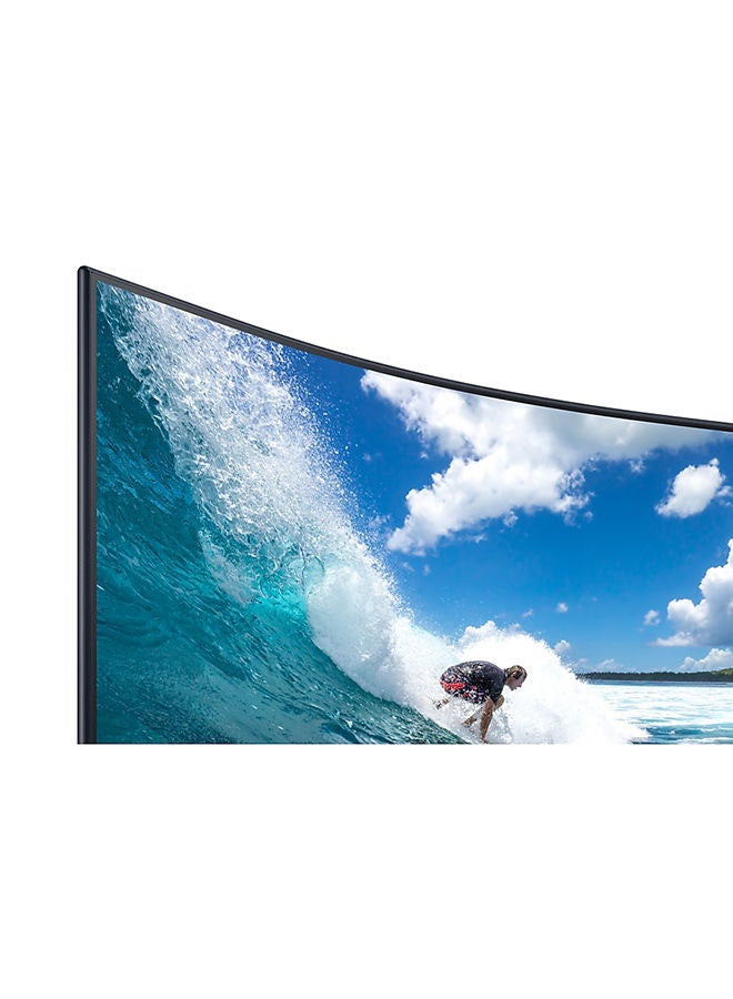 LC27T550FDMXUE 27 inch VA LED Full HD Curved Monitor With 75Hz, AMD FreeSync and DisplayPort HDMI 27inch Black