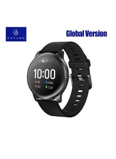 340 mAh Global Version LS05 Solar Smart Watch Black