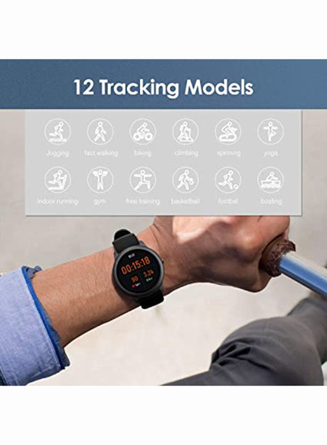Haylou - 340 mAh Global Version LS05 Solar Smart Watch Black - Image 1