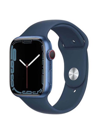 Watch Series 7 GPS + Cellular 45mm Aluminium Case With Sport Band Abyss Blue - v1668492286/N51220159A_1