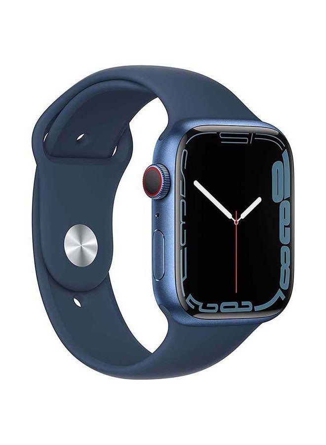 Watch Series 7 GPS + Cellular 45mm Aluminium Case With Sport Band Abyss Blue