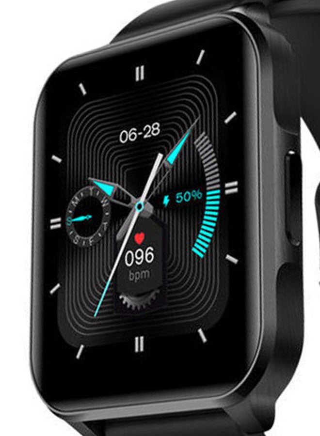 Lenovo - 250.0 mAh S2 Pro Smartwatch with Arabic Support Black - Image 1