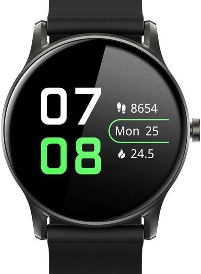 SoundPEATS - Smartwatch SpO2 12 Sports Modes Heart Rate Sleep Quality Monitor Waterproof Compatible With iPhone Android Black - Image 1