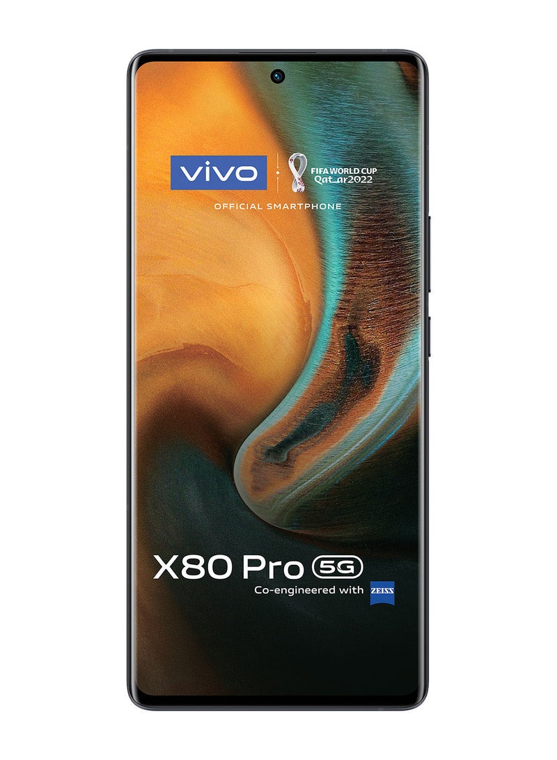 vivo - X80 Pro Dual SIM Cosmic Black 12 GB RAM 256GB 5G With TWS 2e - Middle East Version - Image 1