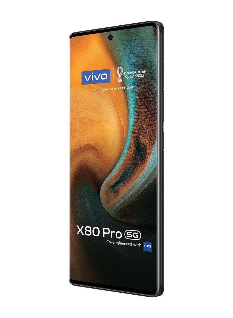 vivo - X80 Pro Dual SIM Cosmic Black 12 GB RAM 256GB 5G With TWS 2e - Middle East Version - Image 1