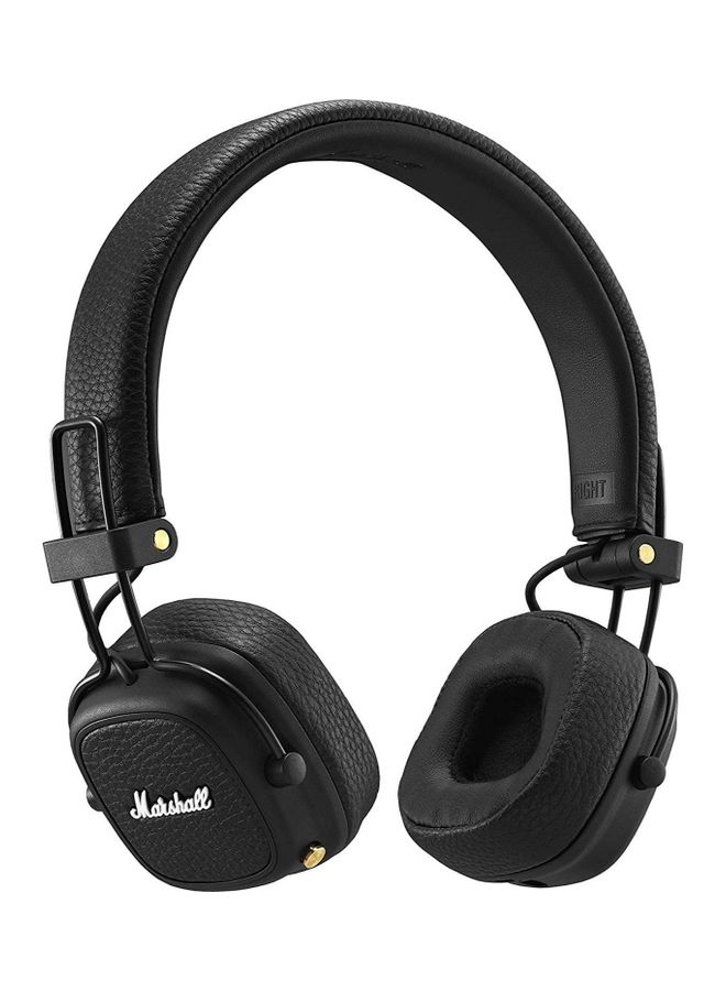 Marshall - Major III Bluetooth On-Ear Wireless Headphones Black - Image 1