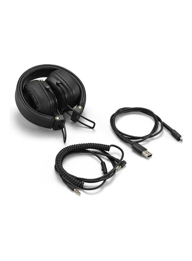 Marshall - Major III Bluetooth On-Ear Wireless Headphones Black - Image 1