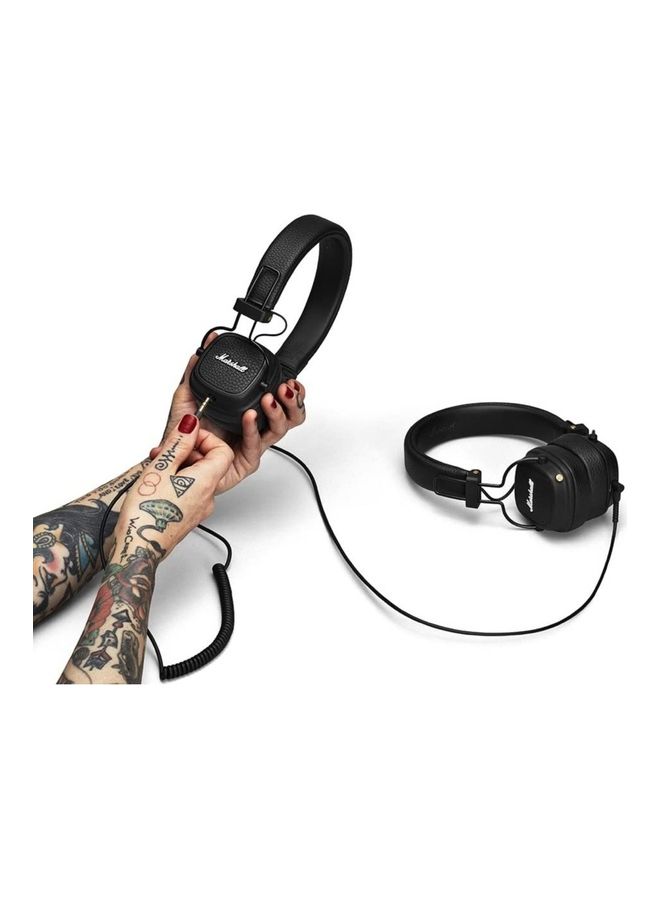 Marshall - Major III Bluetooth On-Ear Wireless Headphones Black - Image 1