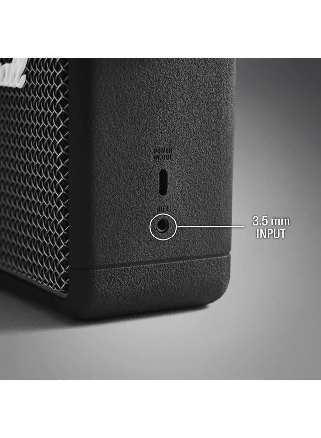 مارشال مكبر صوت ستوك ويل II محمول بخاصية البلوتوث أسود - Image 4