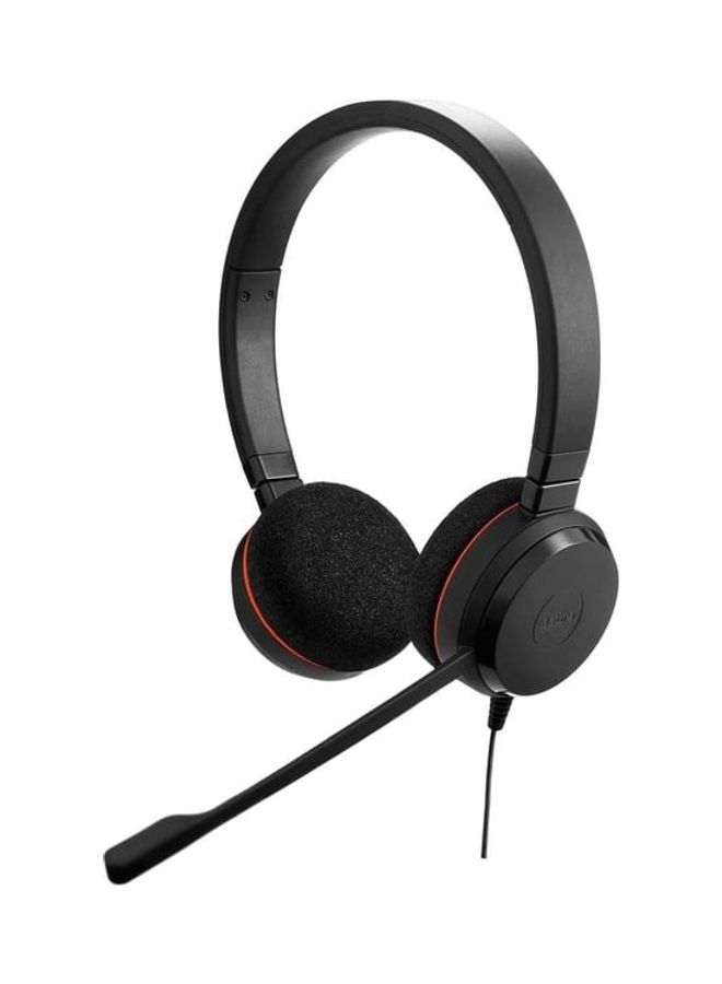 Jabra - EVOLVE 20 MS Stereo Wired Headset black - Image 1