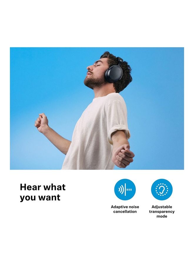 Sennheiser - Consumer Audio MOMENTUM 4 Wireless Headphones Bluetooth Headset for Crystal Clear Calls with Adaptive Noise Cancellation Black - Image 1