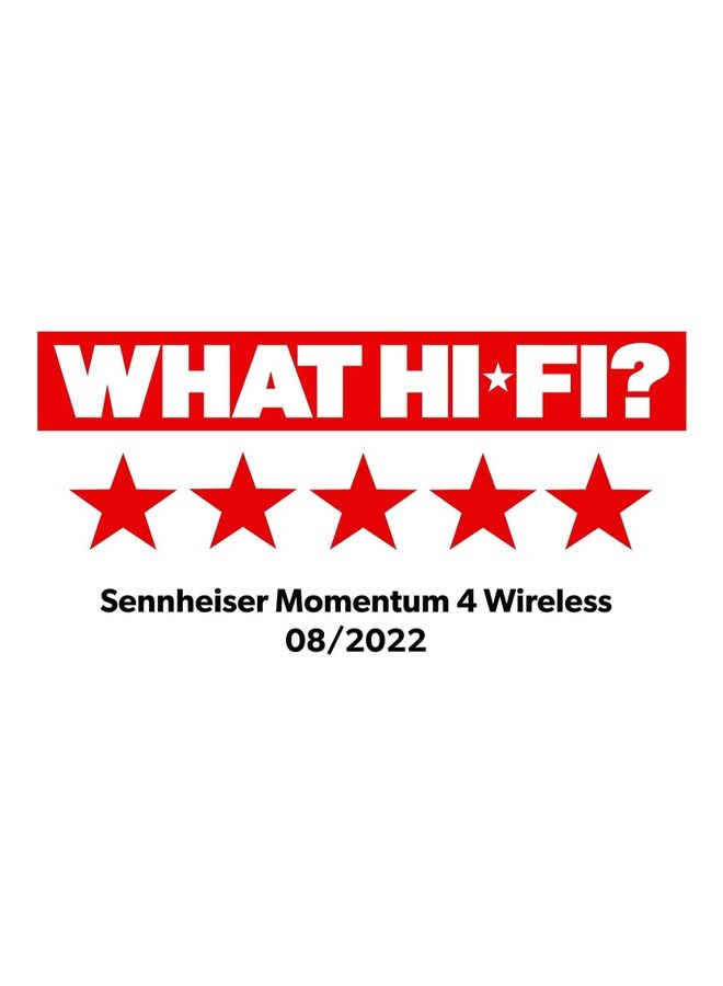Sennheiser - Consumer Audio MOMENTUM 4 Wireless Headphones Bluetooth Headset for Crystal Clear Calls with Adaptive Noise Cancellation Black - Image 1