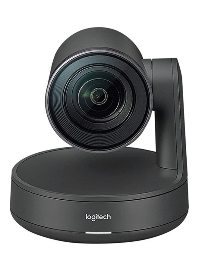 Rally Plus Premium Ultra-HD Conference Cam System With Automatic Camera Control Black