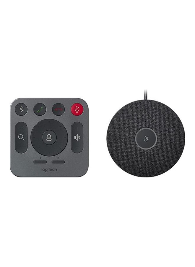 Rally Plus Premium Ultra-HD Conference Cam System With Automatic Camera Control Black