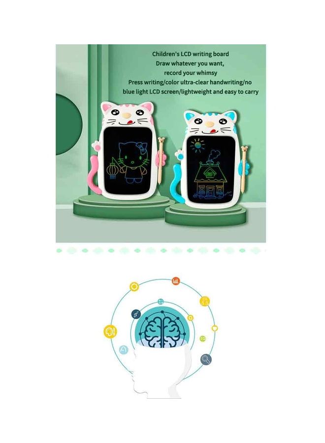 كيدل تابلت كتابة ورسومات بشاشة LCD إلكترونية للرسم والرسائل والرسومات الكرتونية مقاس 8.5 بوصة للأطفال  - Image 3