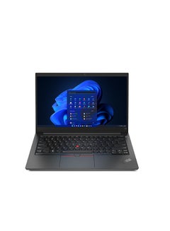 ThinkPad E14 Gen4 (Upgraded Version) Laptop With 14-Inch Display, Core i7-1255U-Processor/16GB RAM/512GB SSD/Integrated Intel Iris Xe Graphics/Windows 11 English/Arabic Black - v1668508260/N53367427A_1