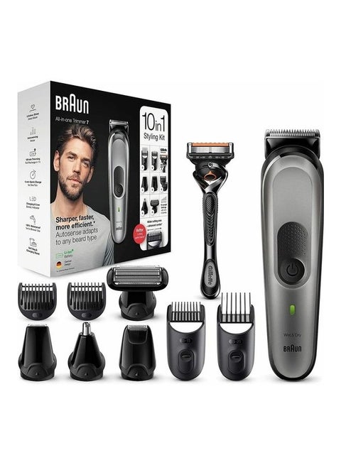 10-in-1 Trimmer MGK7320 with Gillette ProGlide Razor Multicolor