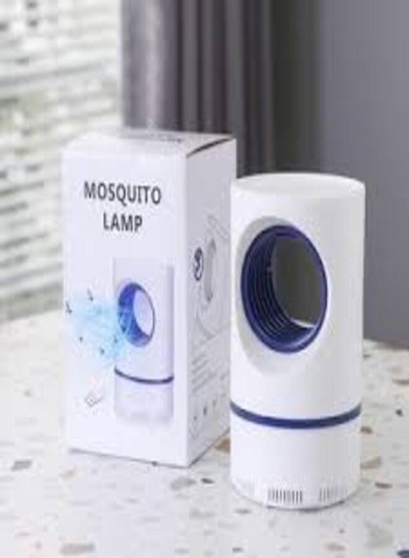 Generic Mosquito Killer Lamp Electronic LED Light Pest Insect Bug Zapper Non Toxic Fly Pests Catcher Lamp 360 Degrees LED USB Powered Indoor Insect Mosquito Killer Light White 19.5*13.0*13.0centimeter  - Image 1