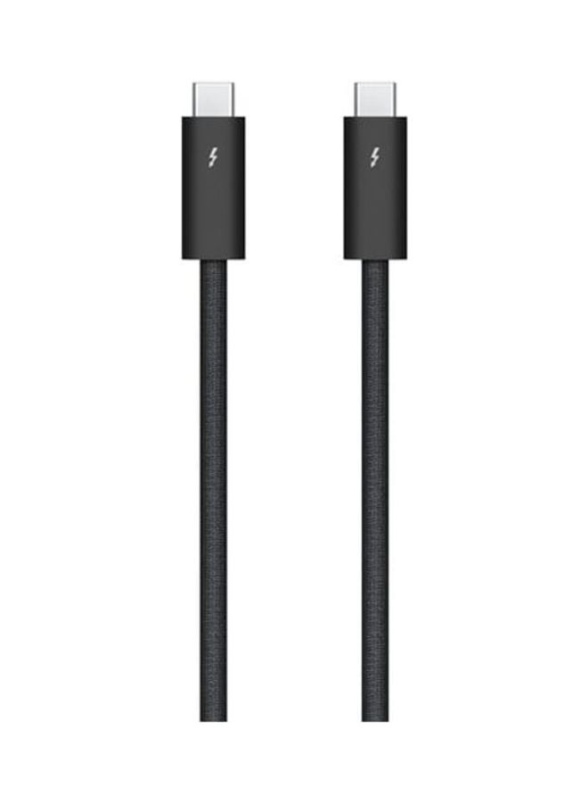 Apple - Thunderbolt 4 Pro Cable (1.8 m) Black - Image 1