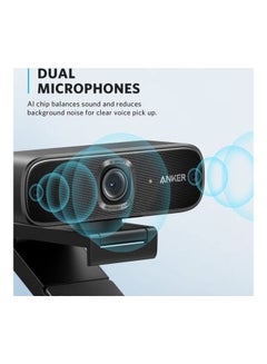 Anker PowerConf C302 Webcam black  - Image 2