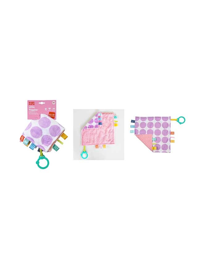Bright Starts - Little Taggies 2 Sided Blankie 21.34x4.06x34.8cm - Image 1