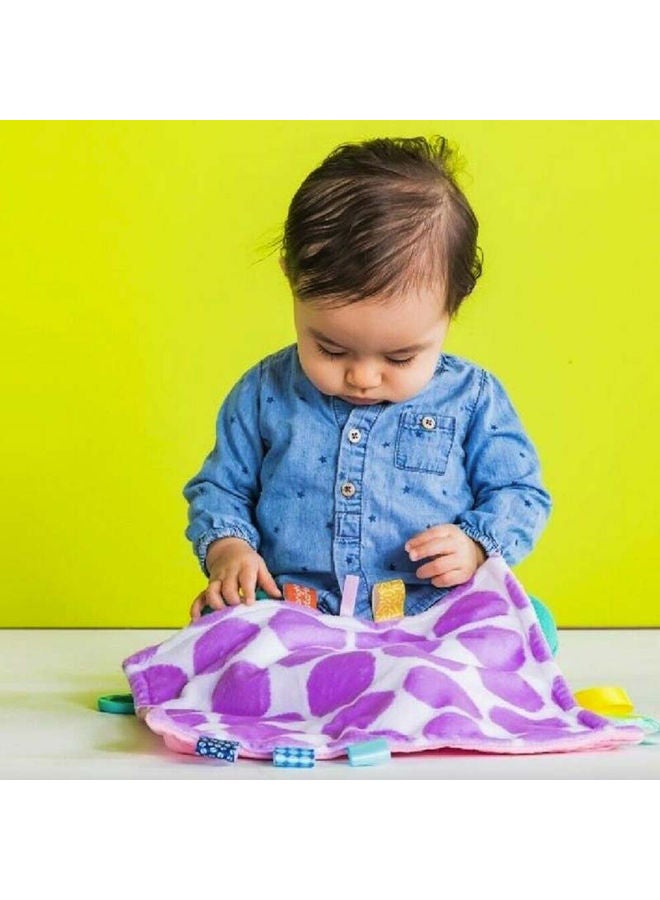 Bright Starts - Little Taggies 2 Sided Blankie 21.34x4.06x34.8cm - Image 1