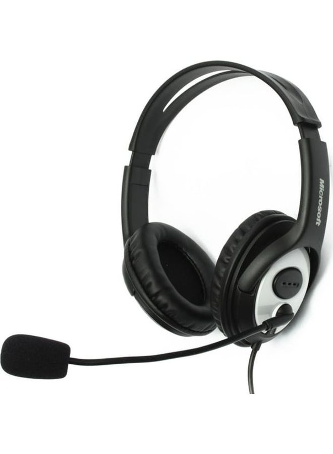 LX3000 JUG00015 Lifechat Headset With Microphone black
