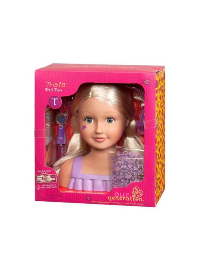 Our Generation Trista 46 Cm Doll Styling Head - Image 4