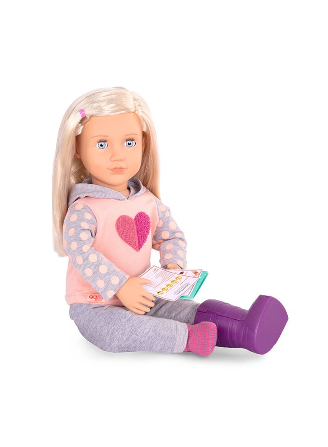 Our Generation Martha - All My Friends Will Sign My Cast 18" Inch Doll With Accessories  - Image 3