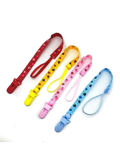 4 Pieces Baby's Pacifier Chain
