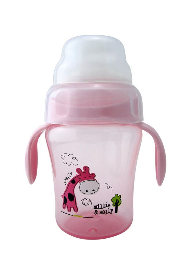 Cartoon Cute Classic Babies Feeding Bottle With Grip  - Image 1