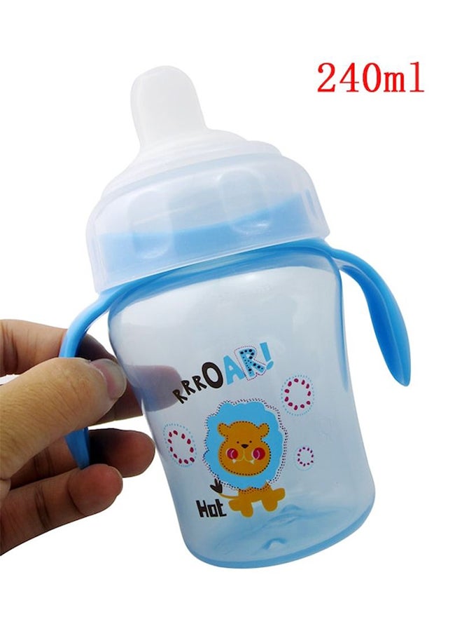 Cartoon Cute Classic Babies Feeding Bottle With Grip  - Image 4