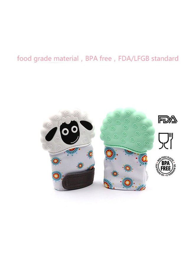 1-Piece Sheep Shaped Silicone Glove Baby's Pacifier - Image 5